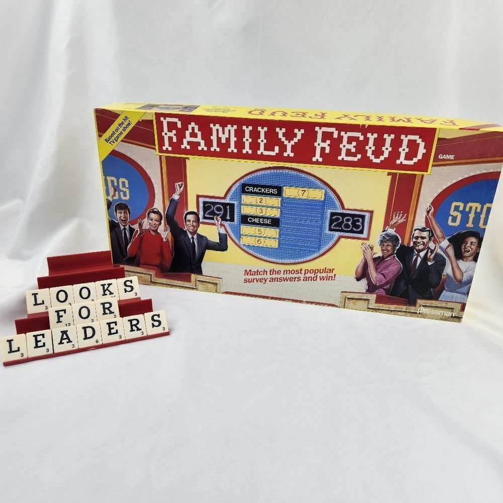 🩵Vintage Family Feud 1990 Edition Trivia Game